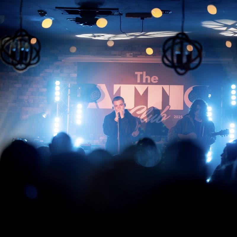 Roman Ellis performing live at The Attic, Blackpool